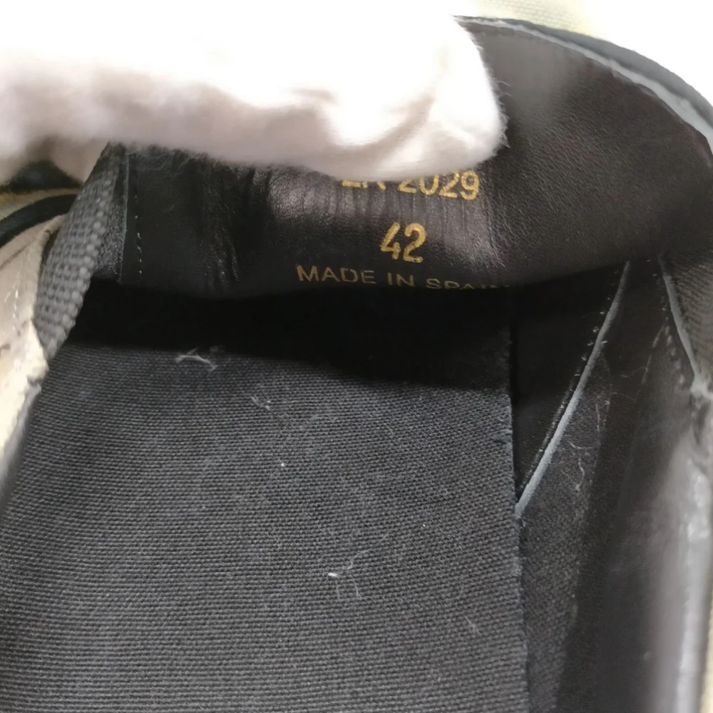 CELINE SNEAKERS MEN BLUE COTTON